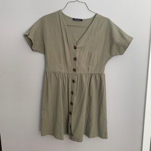 Simplee olive dress